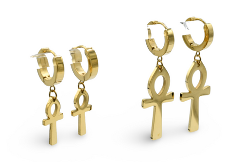Ankh Earrings