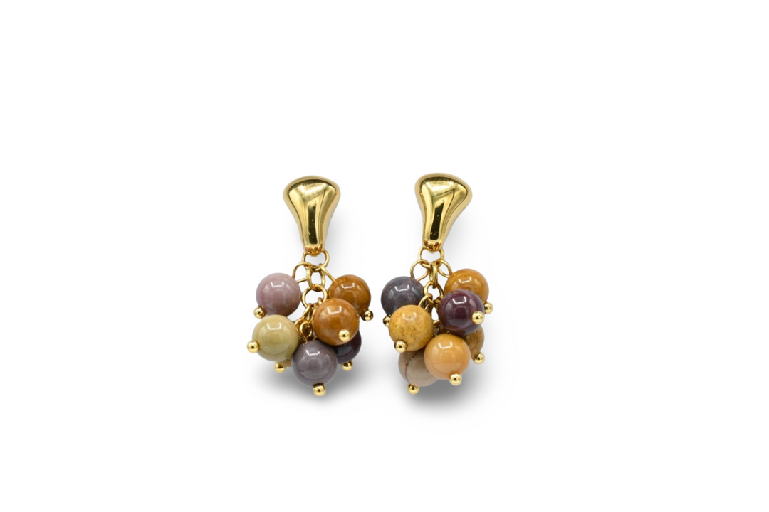Natural Stone Earrings