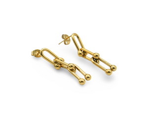 T Chain Earrings
