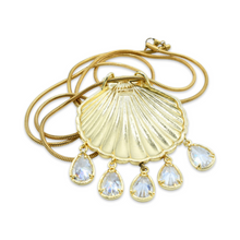 Load image into Gallery viewer, Dangling Shell Necklace