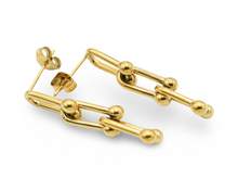Load image into Gallery viewer, T Chain Earrings
