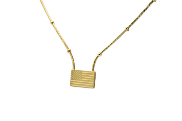 Flag Necklace