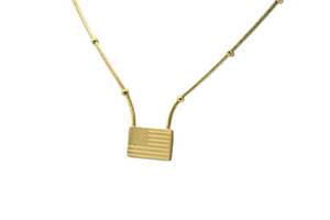 Flag Necklace