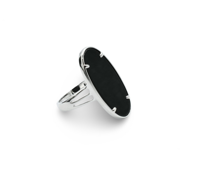 Onyx Ring / Anillo Plata 925