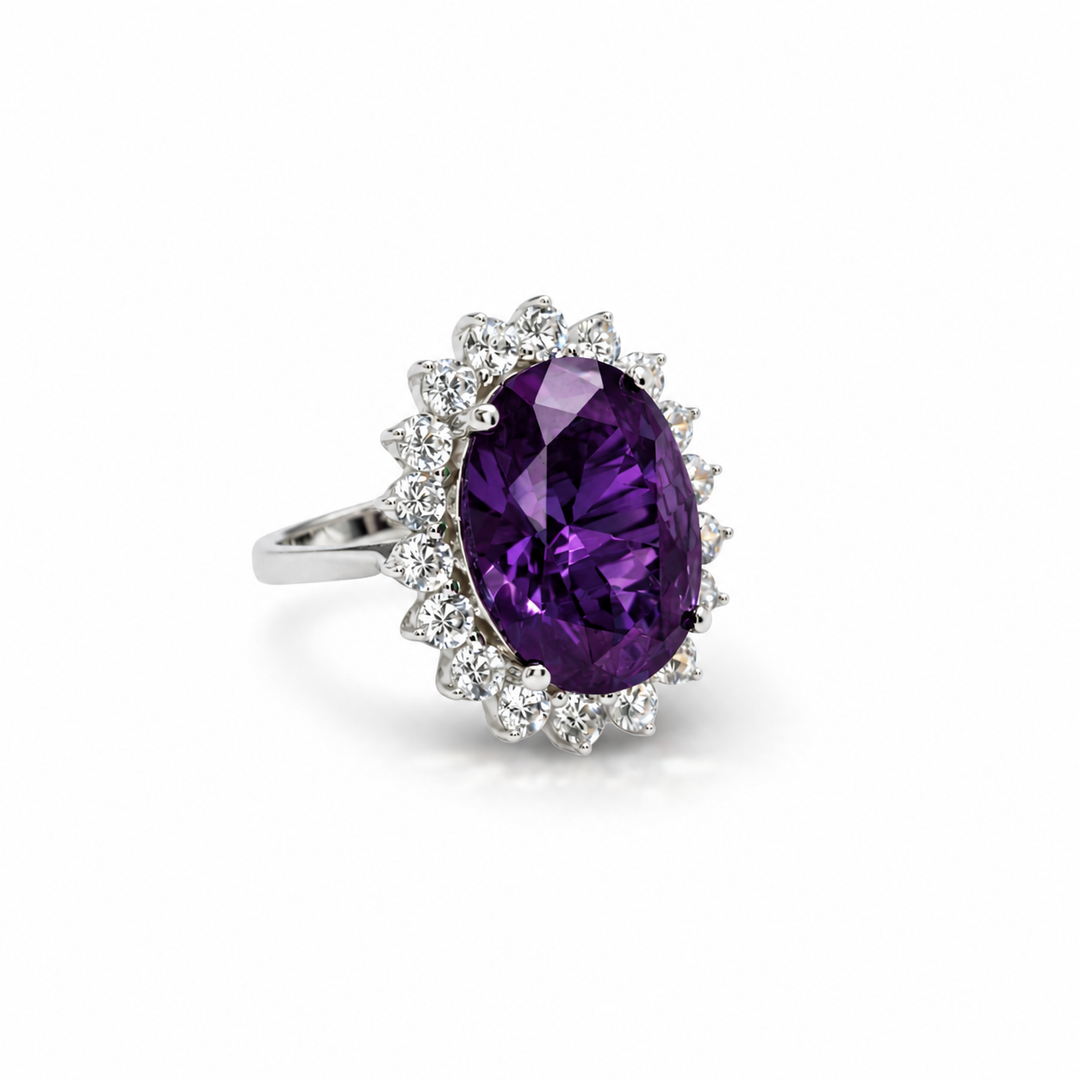 Princess Amethyst Ring 925