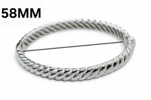 Load image into Gallery viewer, Cable Bangle 925 Plata