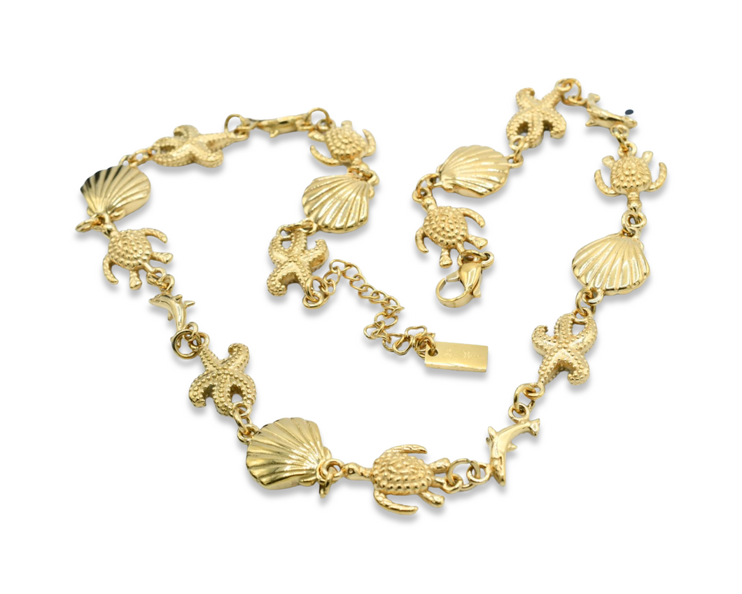 Mini Coastal Charm Necklace