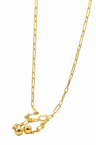 Long Paperclip Necklace / Bracelet