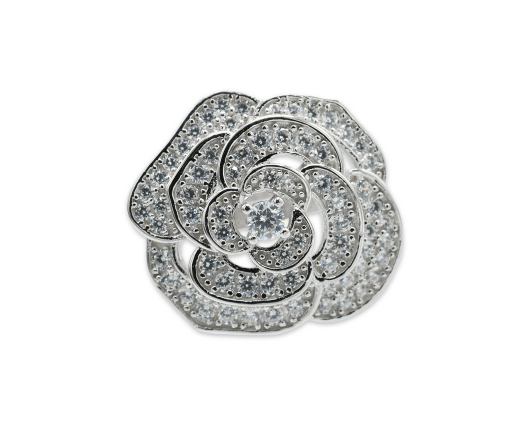 Rose Ring Plata 925