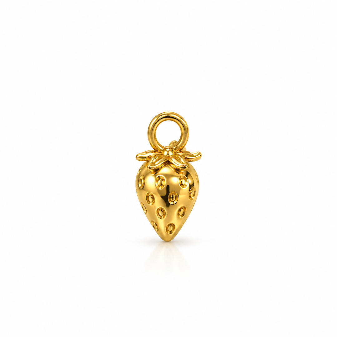 Small Strawberry Pendant