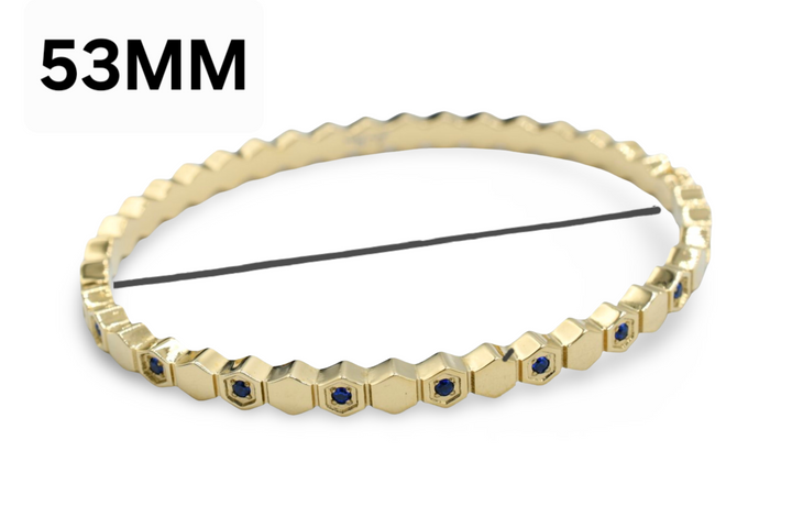 Honey Blue Bangle