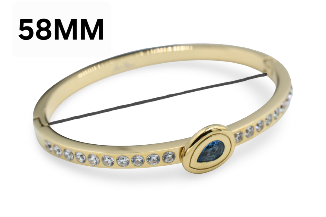 Blue Drop Bangle