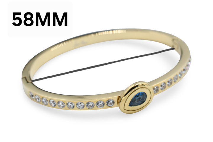 Blue Drop Bangle