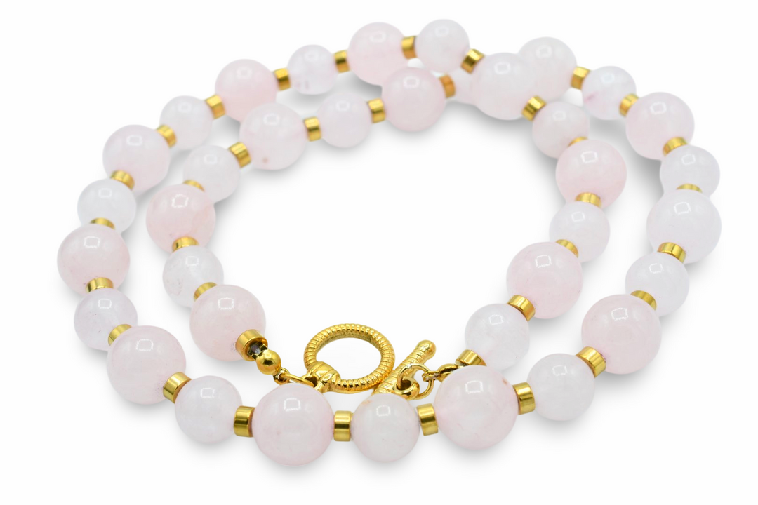 Rose Quartz Choker