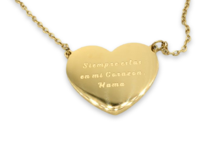 Mi Corazon Necklace 2 Mama