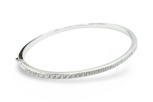 Load image into Gallery viewer, Skinny Silver Bangle Plata 925