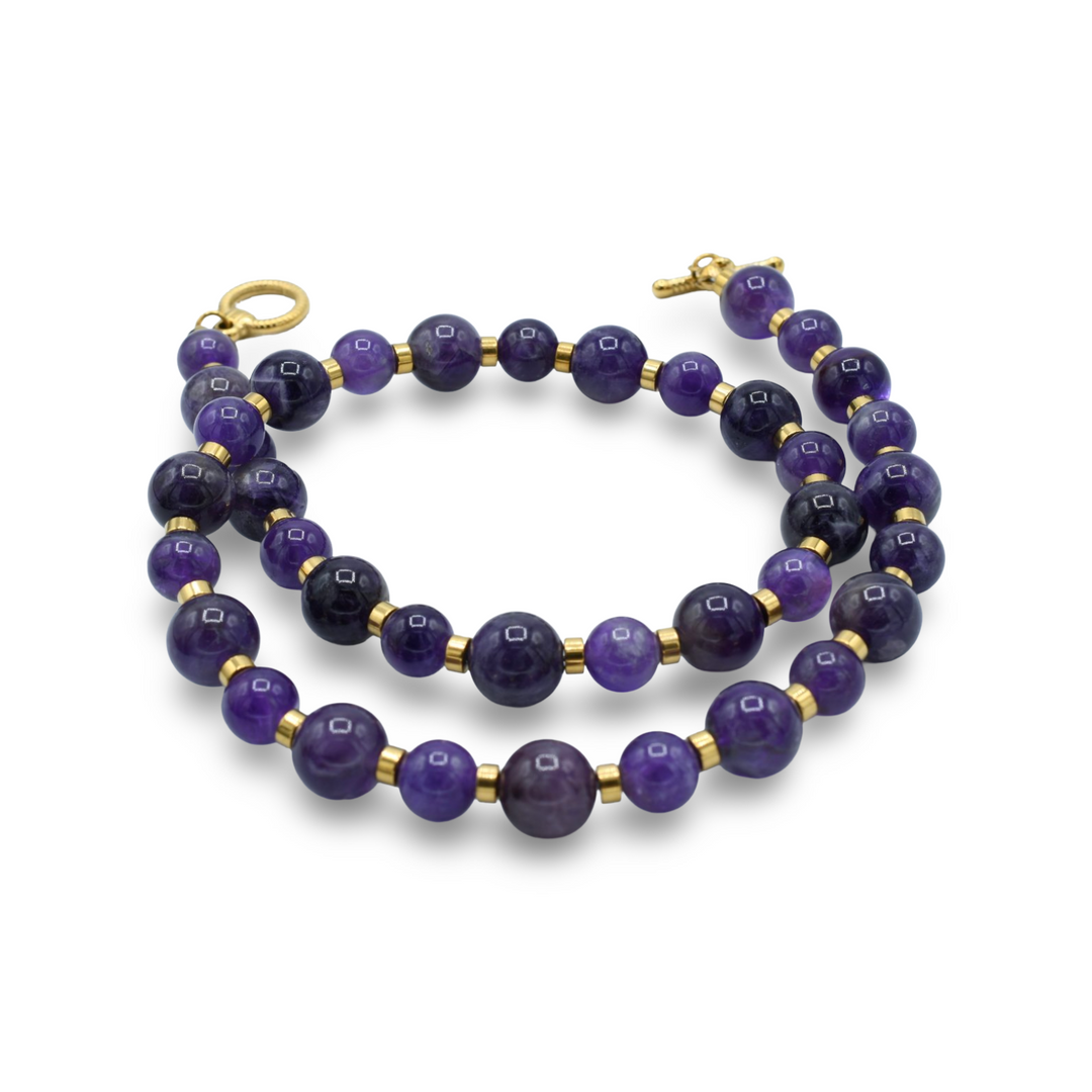 Amethyst Choker