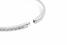 Load image into Gallery viewer, Skinny Silver Bangle Plata 925