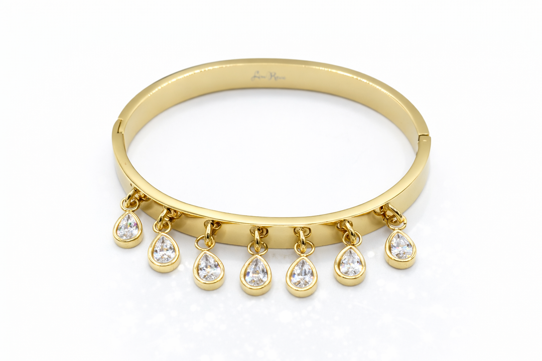 Dangling Stone Bangle