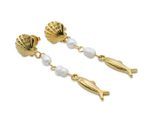 Load image into Gallery viewer, Pearl Earrings