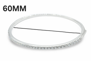 Skinny Silver Bangle Plata 925