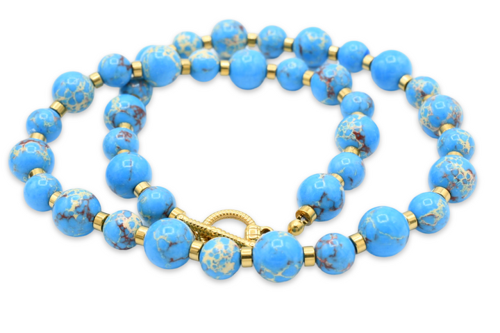 Blue Turquoise Choker