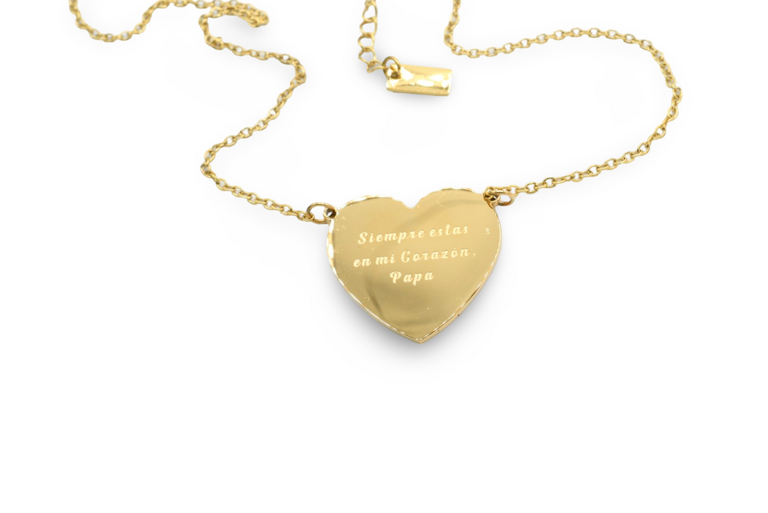 Mi Corazon Necklace 3 Papa