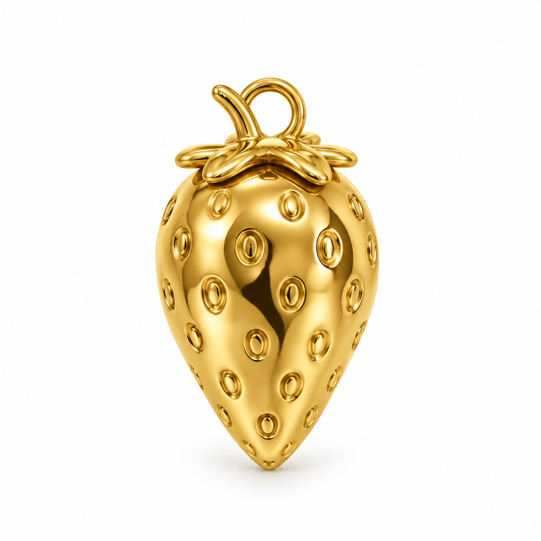 Big HEAVY Strawberry Pendant