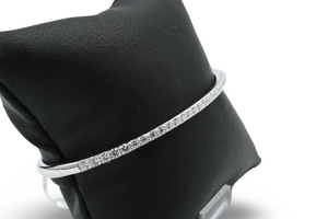Skinny Silver Bangle Plata 925