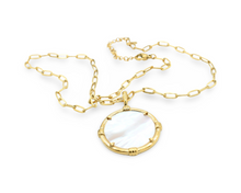 Load image into Gallery viewer, Mother Pearl Necklace