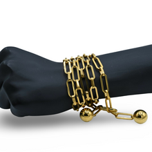 Load image into Gallery viewer, Long Paperclip Necklace / Bracelet