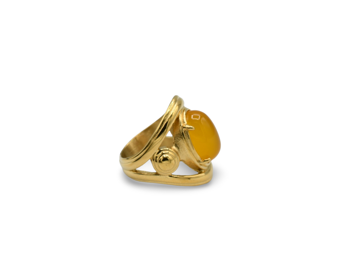 Yellow Patrick Ring / Anillo