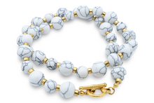 Load image into Gallery viewer, White Howlite Choker