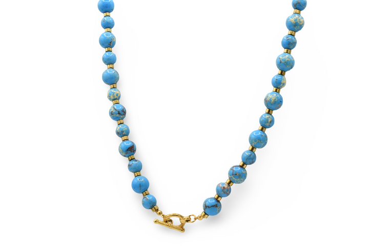 Blue Turquoise Choker