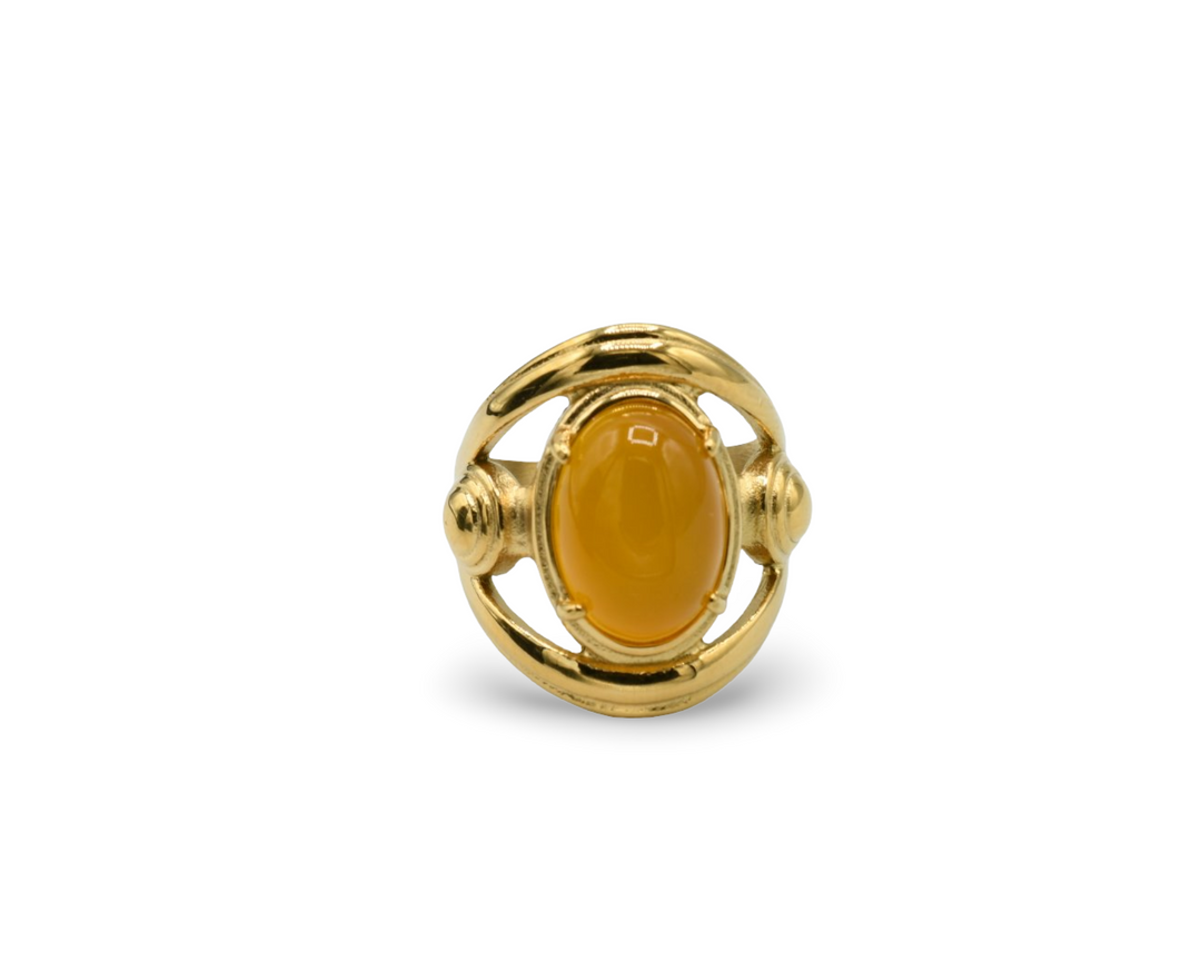 Yellow Patrick Ring / Anillo