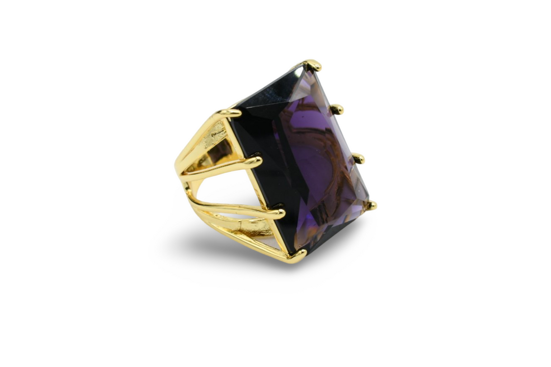 Explicit Dark Purple Ring / Anillo