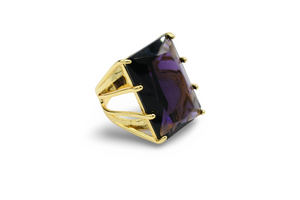 Explicit Dark Purple Ring / Anillo
