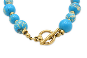 Blue Turquoise Bracelet