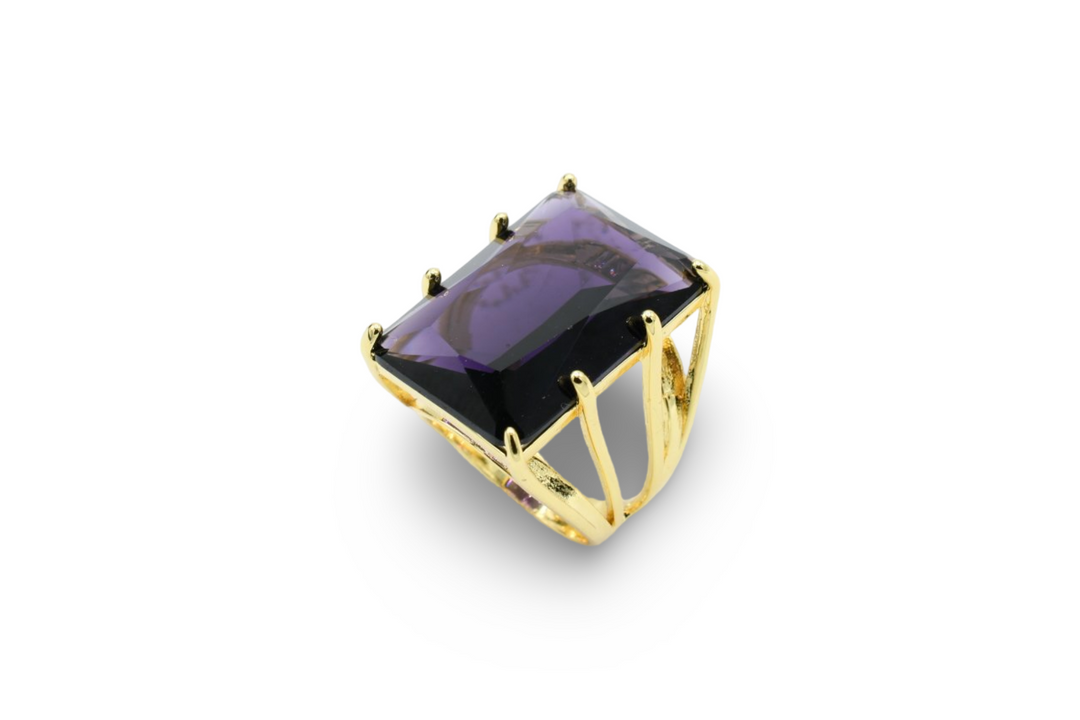Explicit Dark Purple Ring / Anillo