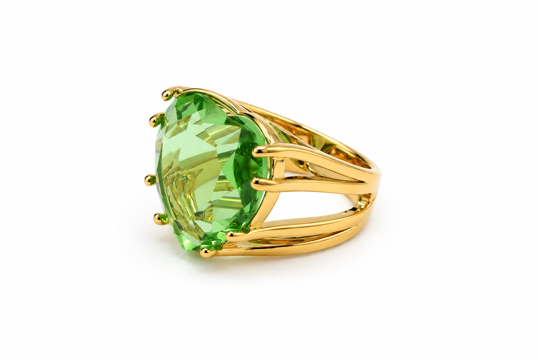 Explicit Apple Green Ring