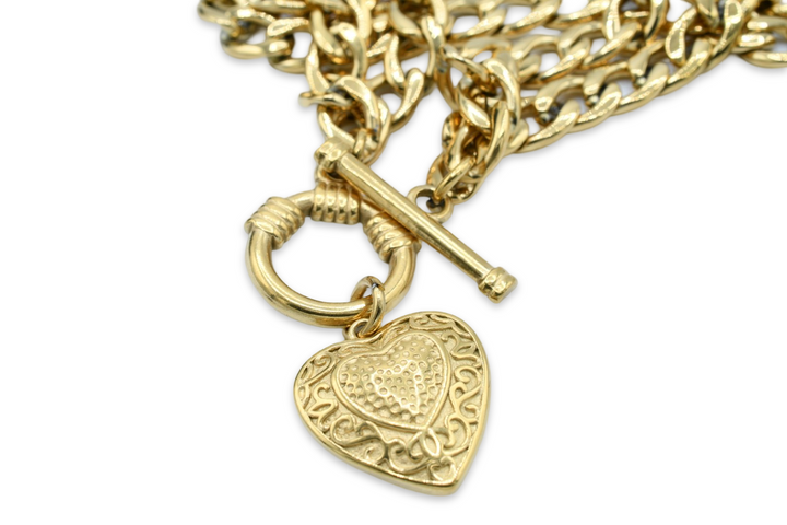 Double Heart Necklace