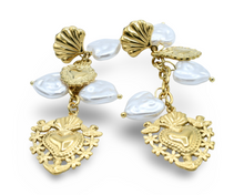 Load image into Gallery viewer, Pearlheart Earrings