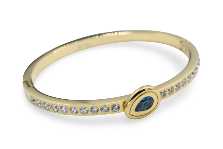 Blue Drop Bangle