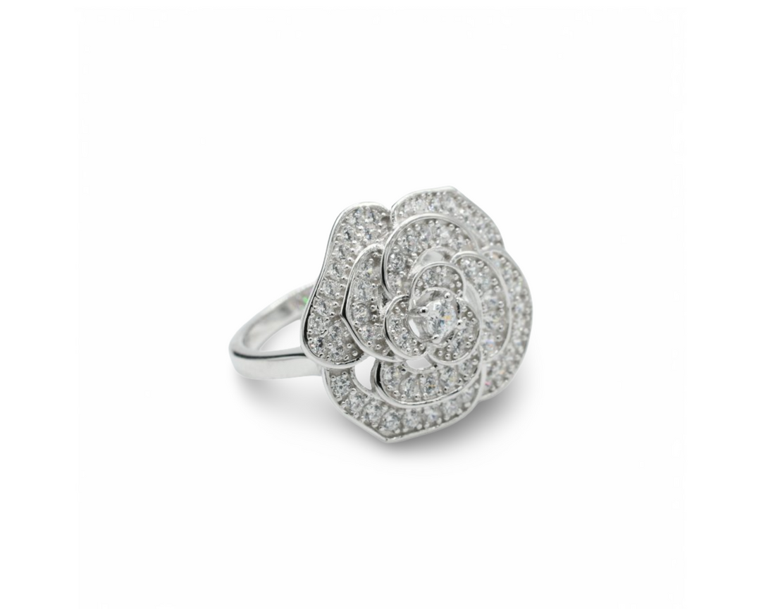 Rose Ring Plata 925