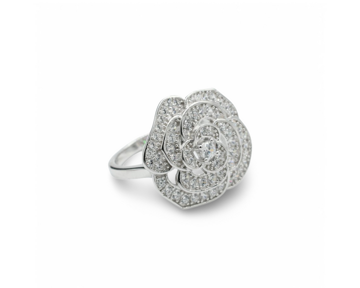 Rose Ring Plata 925