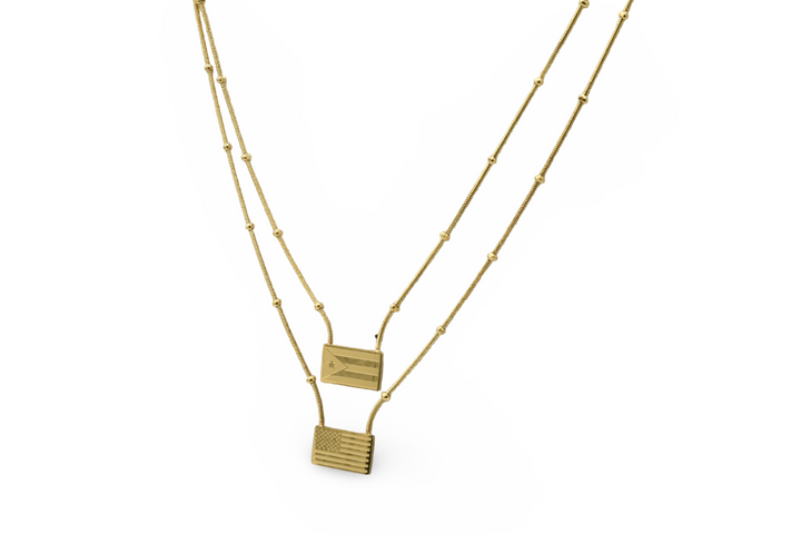 Flag Necklace