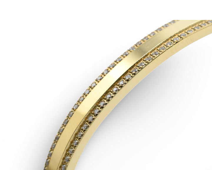 Double Stone Bangle