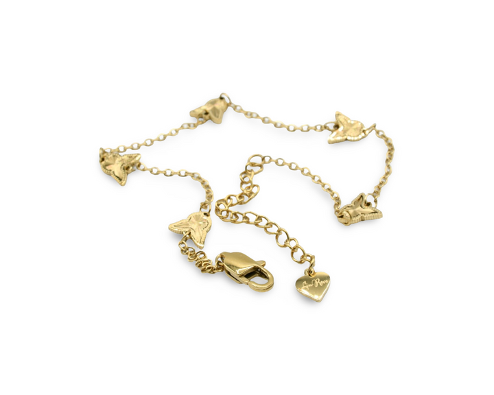 Mini Butterfly Anklet