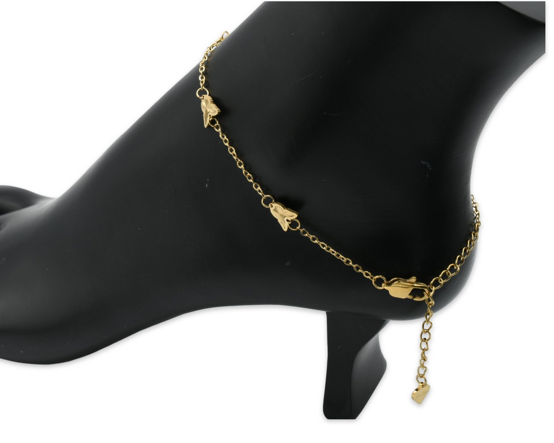 Mini Butterfly Anklet