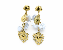 Load image into Gallery viewer, Pearlheart Earrings